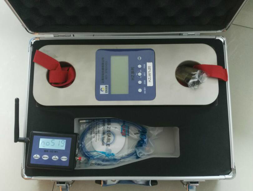 汽車底板用20噸板環(huán)型數(shù)顯推拉力計(jì) 主測承載能力